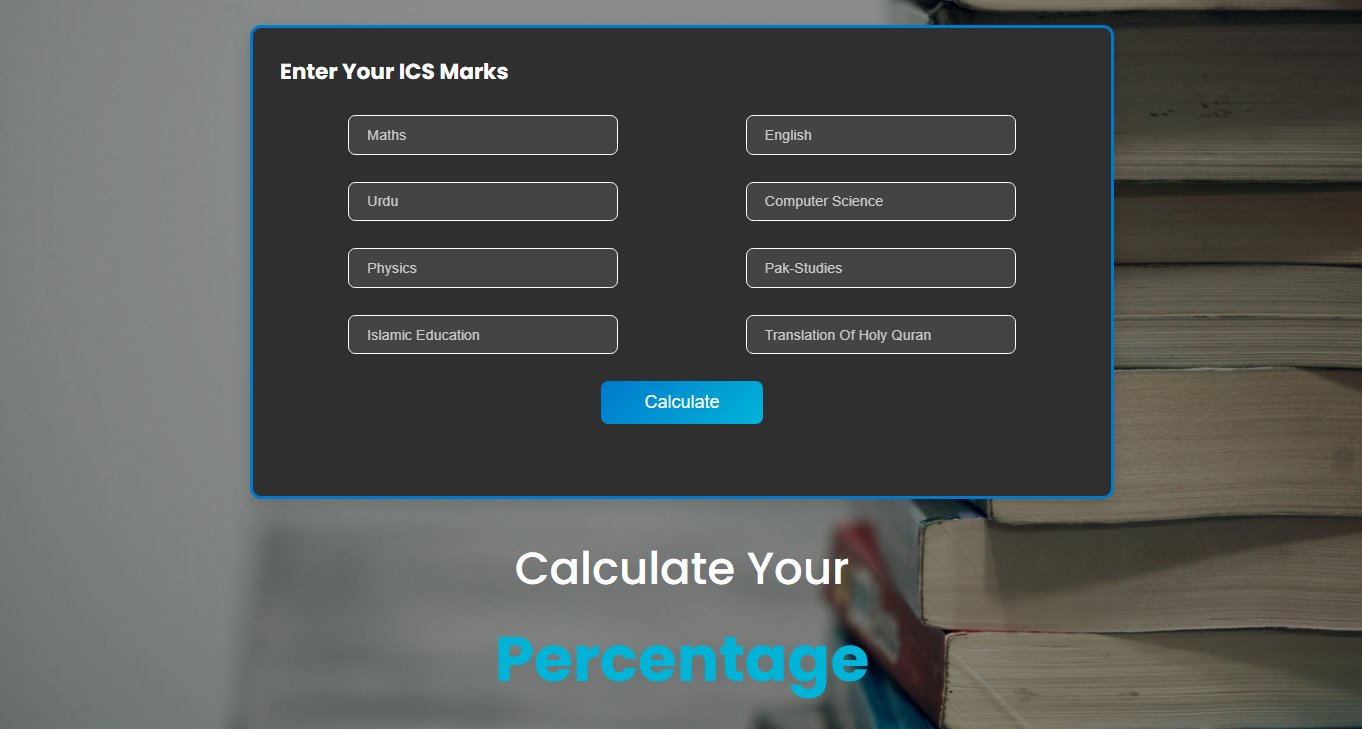 ICS Marks Calculator
