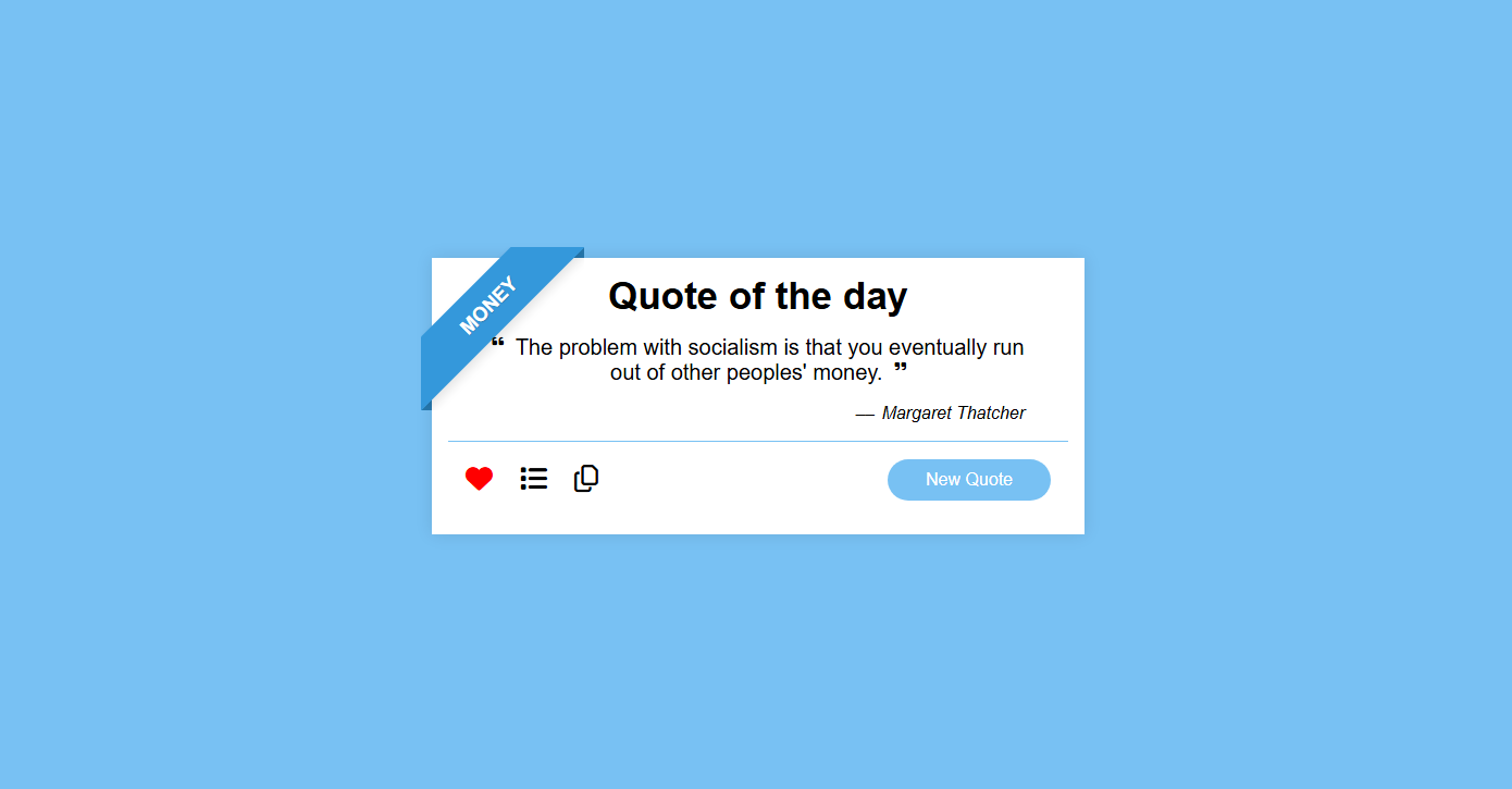 Quote Generator App